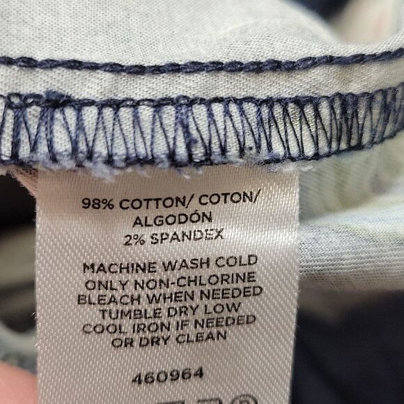 Anne Taylor Petite Factory Floral Cropped pants size 2P - Picture 9 of 12